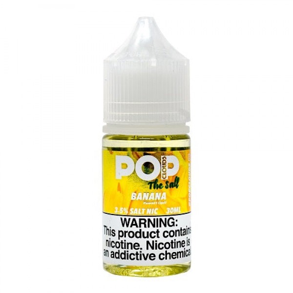 Banana by The Pop Clouds Salt Vape Juice 30ml