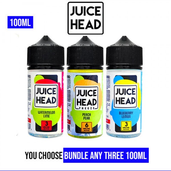 Juice Head 100ml Pick 3 Bundle (300ml)