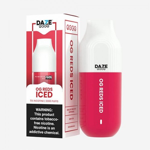 7 Daze Egge Disposable Vape 3000 Puffs
